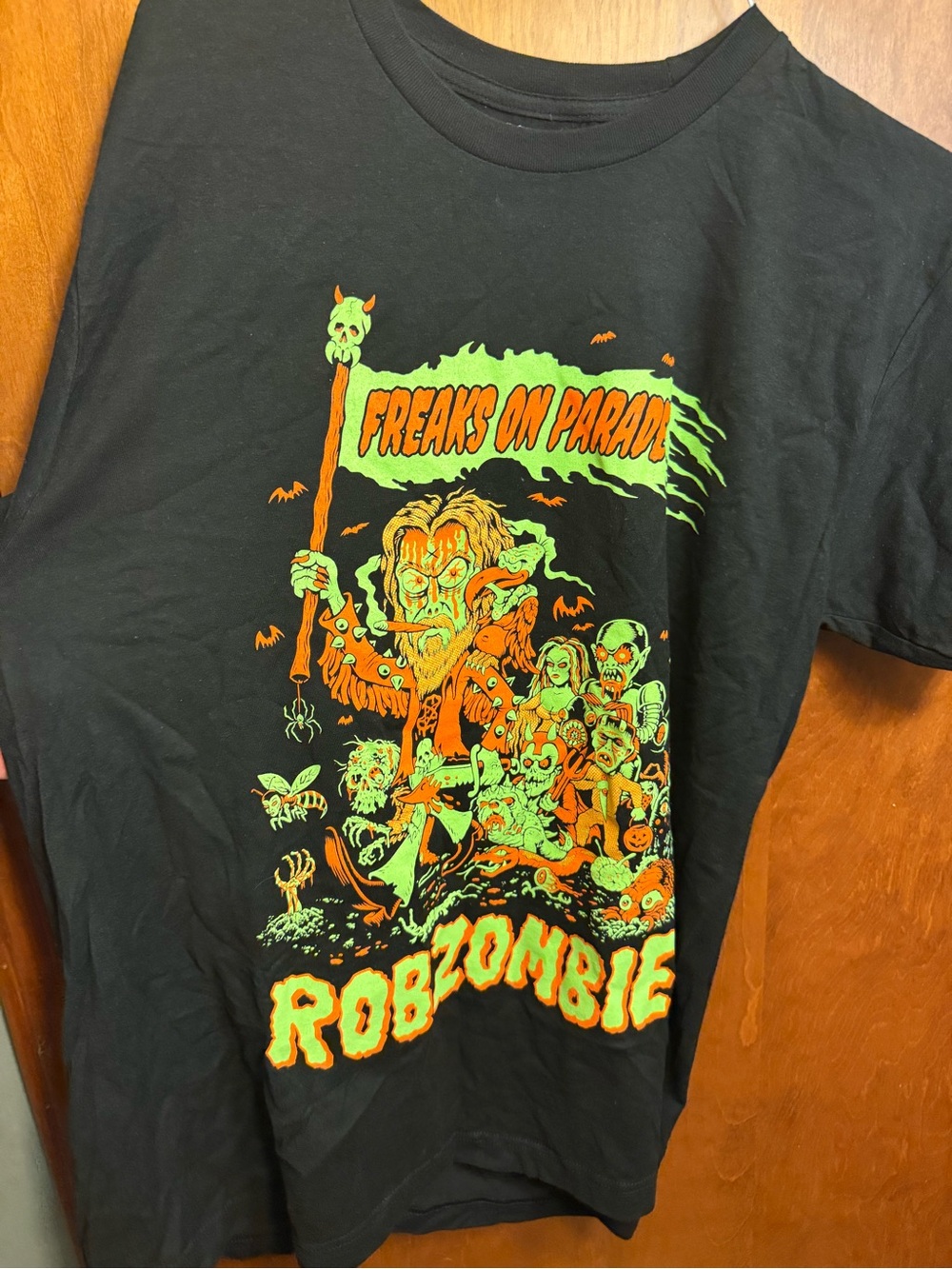LG Black Rob Zombie Logo Graphic Tee